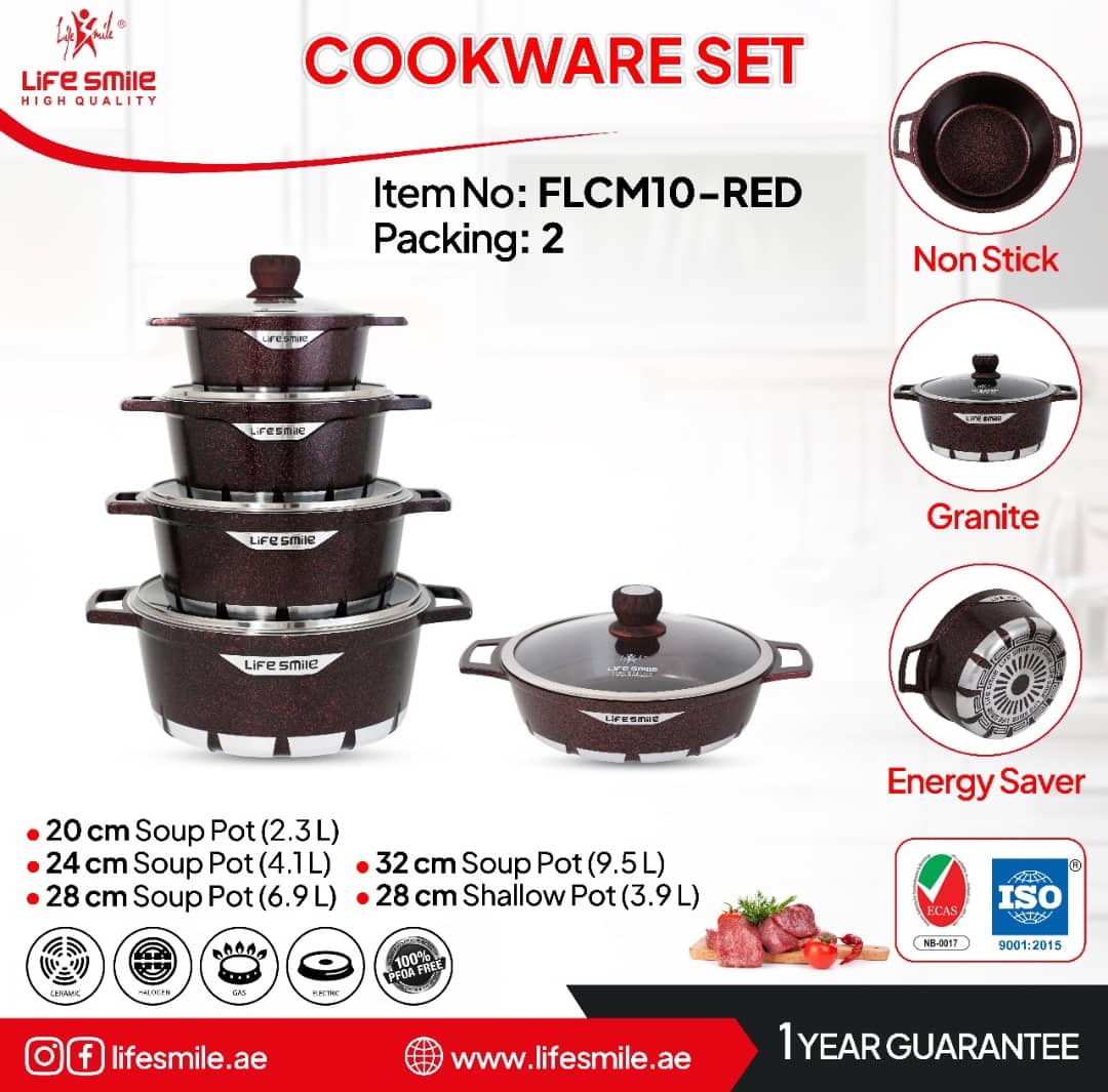 سرویس ۱۰ پارچ لایف اسمایل مدل FLCM10